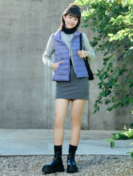 Теплый жилет PUFFTECH Uniqlo 1159859041 (Сиреневый XXL)