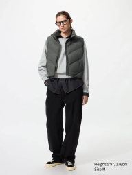 Теплый жилет Uniqlo PUFFTECH 1159859342 (Зеленый XXL)