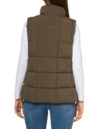 Стеганая женская жилетка Tommy Hilfiger безрукавка с карманами 1159859711 (Зеленый L)