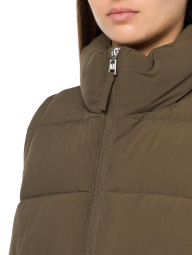 Стеганая женская жилетка Tommy Hilfiger безрукавка с карманами 1159859711 (Зеленый L)