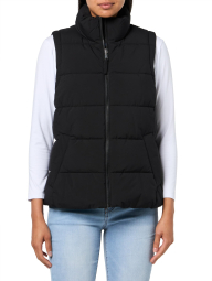 Стигана жіноча жилетка Tommy Hilfiger безрукавка з кишенями 1159861567 (Чорний M)
