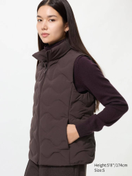 Жилетка PUFFTECH Uniqlo 1159862522 (Коричневый S)