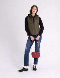 Женская жилетка U.S. Polo Assn 1159864059 (Зеленый XXL)