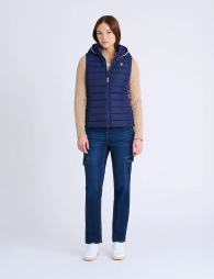 Женская жилетка U.S. Polo Assn с капюшоном 1159864067 (Синий XS)