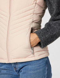 Женская жилетка Calvin Klein с отстегивающимся капюшоном 1159867390 (Бежевый XS)