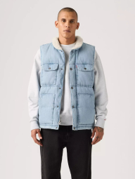 Мужская джинсовая жилетка Levi's 1162188490 (Голубой L)