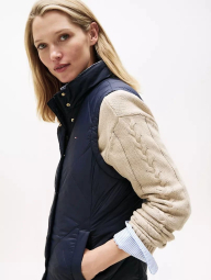 Жіноча жилетка Tommy Hilfiger безрукавка 1162722344 (Синій S)