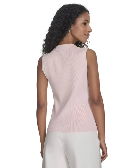 Жіночий в'язаний жилет Calvin Klein 1159847293 (Рожевий S)