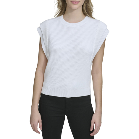 Вязаная жилетка Calvin Klein 1159848527 (Белый XL)