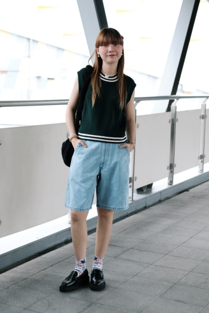 В'язана жилетка UNIQLO 1159849433 (Зелений M)