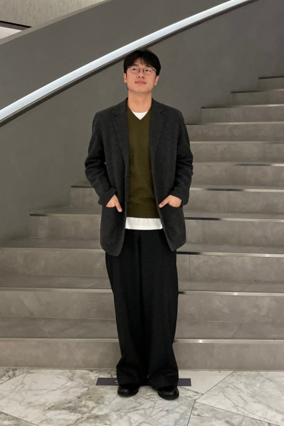 В'язана жилетка UNIQLO 1159849520 (Оливковий XL)