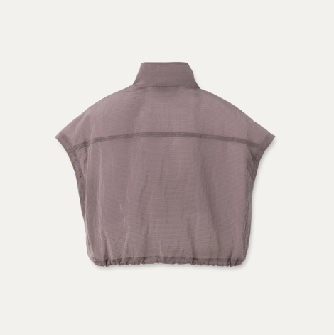 Жіночий нейлоновий жилет UGG на блискавці 1159859219 (Бузовий L)