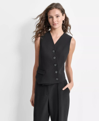Асимметричный жилет DKNY 1159841943 (Черный 14)