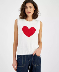 Женская мягкая жилетка Tommy Hilfiger с сердцем 1159842655 (Белый XS)