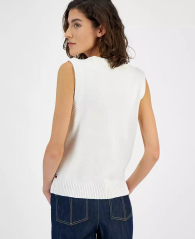 Женская мягкая жилетка Tommy Hilfiger с сердцем 1159842655 (Белый XS)