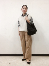 В'язана жилетка UNIQLO 1159847199 (Сірий XXL)