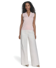 Жіночий в'язаний жилет Calvin Klein 1159847293 (Рожевий S)