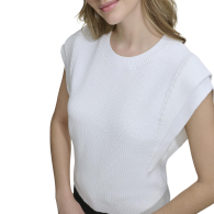 Вязаная жилетка Calvin Klein 1159848527 (Белый XL)