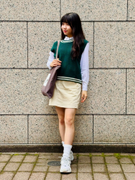 В'язана жилетка UNIQLO 1159849433 (Зелений M)