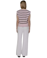 Женская жилетка Karl Lagerfeld Paris 1159850344 (Розовый XL)