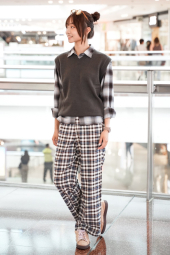 В'язана жилетка UNIQLO 1159851104 (Сірий XS)