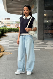 Вязаная жилетка UNIQLO 1159851987 (Синий XXL)