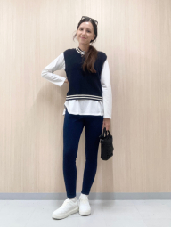 Вязаная жилетка UNIQLO 1159851987 (Синий XXL)