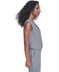 Женский жилет Calvin Klein в полоску 1160708165 (Серый 4)