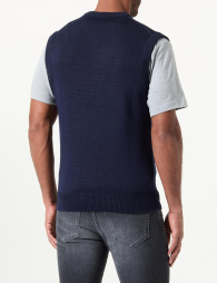 Вязаная жилетка Armani Exchange 1162153511 (Синий XXL)