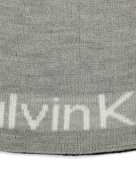 Набір Calvin Klein шапка та шарф 1159853849 (Чорний/Сірий One size)