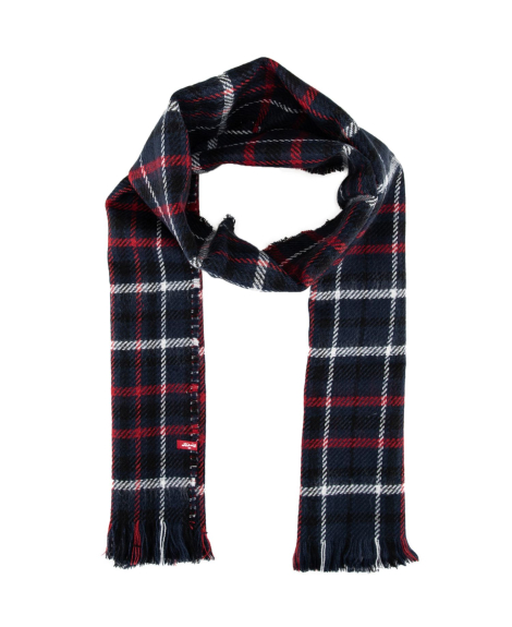 Набор в фирменной коробке Levi's шапка и шарф 1159853913 (Синий One size)