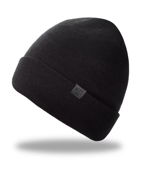 Набор в фирменной коробке Kenneth Cole Reaction шапка и шарф 1159859735 (Черный/Серый One size)