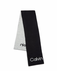Набор Calvin Klein шапка и шарф 1159844188 (Черный One size)