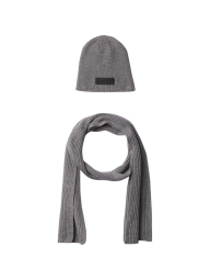 Набор Calvin Klein шапка и шарф 1159850943 (Серый One size)