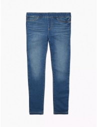 Дитячі джинсові штани Tommy Hilfiger 1159803698 (Білий/синій, XL) 1159803698 (Білий/синій, 16)