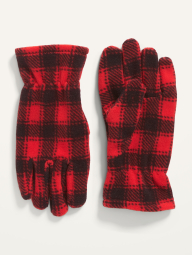 Детские флисовые перчатки Old Navy 1159776231 (Красный, S-M)