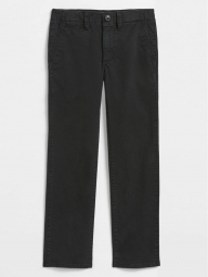 Детские брюки GAP школьные штаны 1159760479 (Черный, 122-129)
