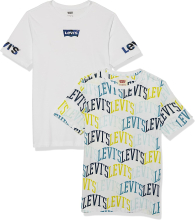 Набор из 2 детских футболок с рисунком Levi's 1159789263 (Белый, 110-116)