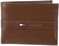 Кожаный кошелек мужской Tommy Hilfiger 1159773515 (Коричневый, One size)