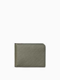 Кожаный кошелек Calvin Klein с логотипом 1159777193 (Зеленый, One size)