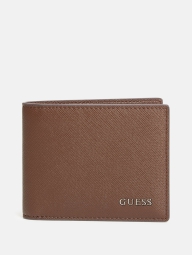 Стильний чоловічий гаманець Guess 1159797123 (Коричневий, One size)