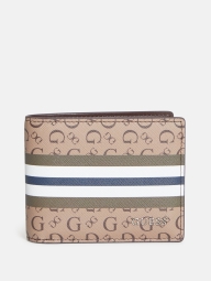 Стильний чоловічий гаманець Guess 1159797333 (Коричневий, One size)
