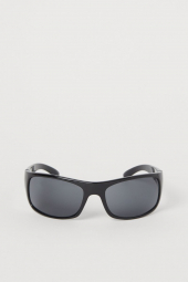 Спортивные солнцезащитные очки H&M 1159765288 (Черный, One size)