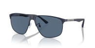 Чоловічі сонцезахисні окуляри Emporio Armani 1159803722 (Білий/синій, One size)