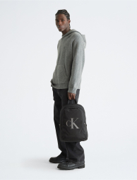 Большой рюкзак Calvin Klein на молнии с логотипом 1159776347 (Черный, One Size)