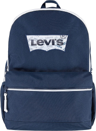 Большой рюкзак Levi's на молнии с логотипом 1159776795 (Синий, One Size)