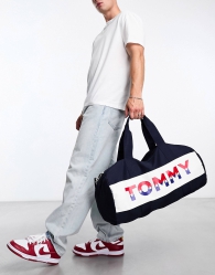 Чоловіча спортивна сумка Tommy Hilfiger 1159794448 (Білий/синій, One size)