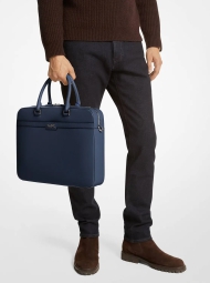 Чоловічі сумки портфель Michael Kors з логотипом 1159802286 (Білий/синій, One size)
