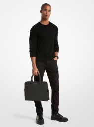 Чоловіча сумка портфель Michael Kors з логотипом 1159802806 (Чорний, One size)