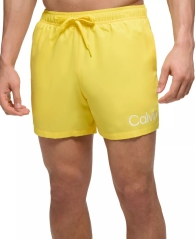 Шорти чоловічі для плавання Calvin Klein укорочені 1159794609 (Жовтий, XL)